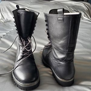 Man  leather boots
